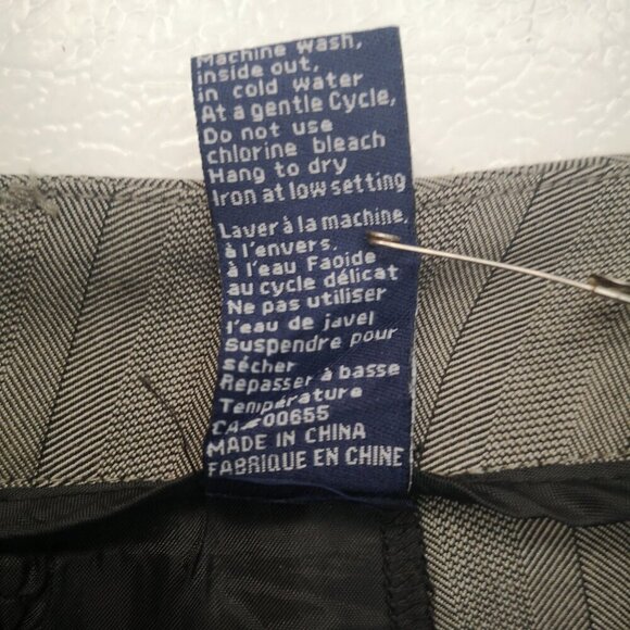 NWT Reitmans Ladies Size 13 Straight Leg Striped Washable/Stretch Dress Pants - Picture 5 of 14